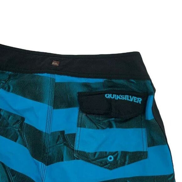 Quiksilver Cypher Series Short Mens Size 28 4-Way Stretch Drawstring Boardshorts - Picture 6 of 7